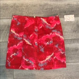 nwt free people modern femme skirt